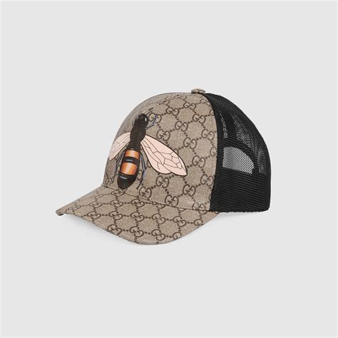 casquette gucci noir abeille|Casquette Suprême GG Homme Imprimé Loup.